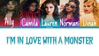 Fifth Harmony - Im In Love With A Monster Color Coded Lyrics  Harmonizzer Lyrics