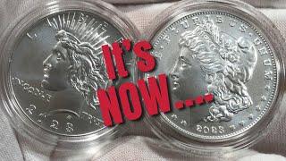 2024 Morgan & Peace UNC Silver Dollars - The Time Is NOW....