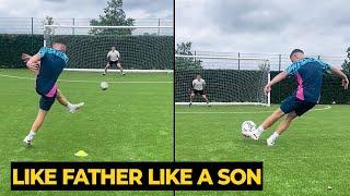 Wayne Rooney son show off insane shooting skills as United fans gush ‘he could better than his dad’