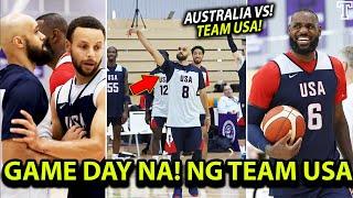 Game day na Australia kontra USA  Derick White dumating na sa abu dhabi at sumalang agad