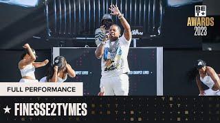 Finesse2Tymes Gets The Pre-Show Hype With His Performance Of Back End  BET Awards 23