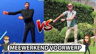 #42 FORTNITE DANCE REAL LIFE - meewerkend voorwerp uitleg