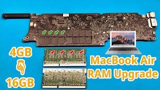 MacBook Air 16GB RAM Upgrade