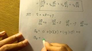 Acceleration and Streamline Equations Fluid Mechanics #5