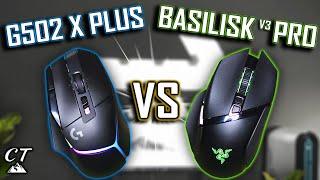 Razer Basilisk V3 Pro Vs. Logitech G502 X Plus