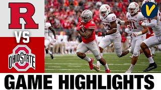 Rutgers vs #3 Ohio State  2022 College Football Highlights