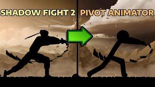 STICKMAN in SHADOW FIGHT 2 - COMPOSITE SWORD Pivot Animation