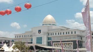 Melihat Megahnya Kantor Bupati Lombok Tengah Di atas Kubah super mewah