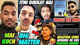 MAZY Full ANGRY - Reply SCOUT  Manya REPLY KRAFTON Admin in SUS Players House Skyesports MATTER