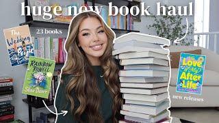 lets catch up where Ive been + huge book haul 23 books + cute bookish merch