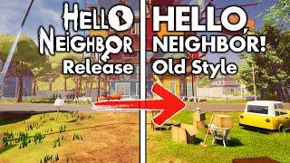 Hello Neighbor релиз в старом стиле  Мод на Привет Сосед  HN Old Style