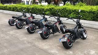 Harley electric scooter Rooder Runner Citycoco Chopper 3000w 30ah Europe stock Dutch warehouse