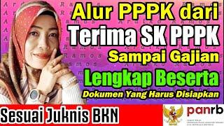   Mudah Alur PPPK Terima SK sampai Gajian beserta dokumen yang harus disiapkan