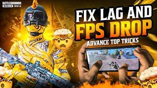 SMOOTH GAMEPLAY IN LOW END DEVICE  HOW TO FIX LAG IN BGMI  BGMIPUBG LAG FIX TIPS NEW UPDATE 3.3