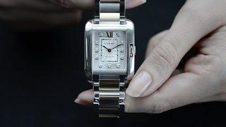 Cartier Tank Anglaise Ladies Luxury Watch - Eves Watch