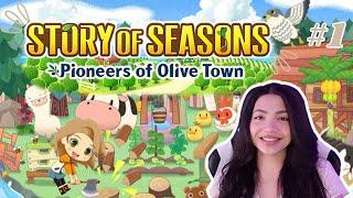 NEW COZY FARM LIFE  Story of Seasons Pioneers of Olive Town Gameplay & First Impressions