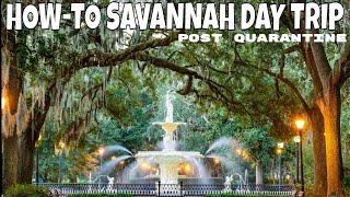 THINGS TO DO IN DOWNTOWN SAVANNAH  COASTAL ROAD TRIP SERIES EPISODE # 1  SOCIAL DISTANCE SPOTS