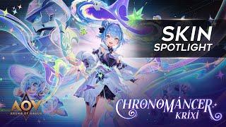 Krixi Chronomancer Skin Spotlight - Garena AOV Arena of Valor