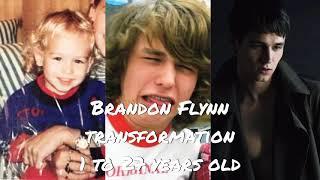 Brandon Flynn transformation from 1 to 27 years old