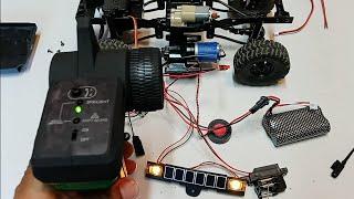 how to connect wpl Res-v3 radio esc sound controller into rc wpl c24-1 part 3