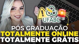 UNIVERSIDADE FEDERAL abre PÓS GRADUAÇÃO 100% ONLINE e GRATUITA em 2024  Mari Rel