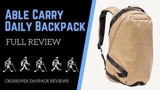 Able Carry Daily Backpack 20L Full Review