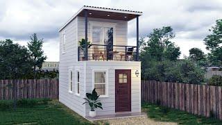 Two Storey  Tiny House  3 x6 Meters 