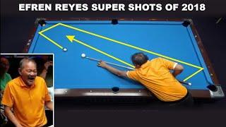 Efren Bata Reyes unbelievable shots of his career  Professional billiards