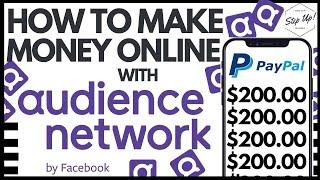 How To Make Money With Facebook Audience Network  Work From Home  Make Money Online