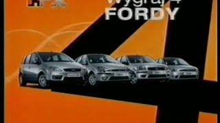 Reklama Ford Fiesta Focus Focus C-Max Fusion 2004 Polska