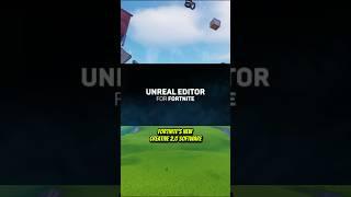 Fortnite’s Unreal Editor ISN’T DIFFICULT? #shorts