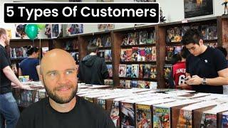 5 Types of Comic Book Shop CUSTOMERS