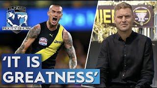 Reacting to Dustys record-breaking Grand Final performance - Sunday Footy Show  Footy on Nine