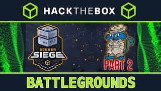 CAN I WIN A GAME OF BATTLEGROUNDS? HackTheBox - Server Siege