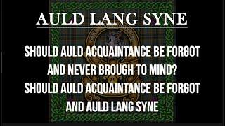 Auld Lang Syne The Irish Rovers   w lyrics