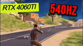 540HZ  RTX 4060ti + Ryzen 7 7800X3D Fortnite Chapter 5 Season 2  performance mode  Low Meshes