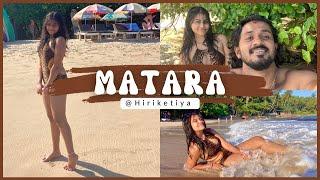 නිකීට Matara පෙන්නන්න ගියා Hiriketiya Dickwella  Beach Day  Devundara  Nikitha reimers