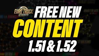8 Free New Content in ETS2 1.51 & 1.52