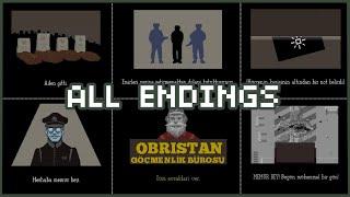 Papers Please All Endings  Tüm Sonlar 1-20 English Subtitles