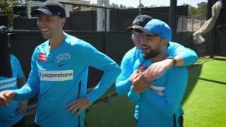 Rashid Khan takes on Short Manenti & Boyce at the Adelaide Oval