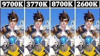 I7 9700K vs I7 3770K vs I7 8700K vs I7 2600K  Tested 13 Games 