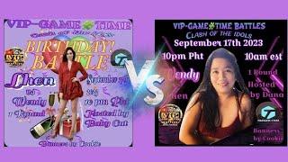 WENDY vs. LHEN hosted by DANAH & BABYCAT. September 17 2023 @tagged #fun #streamer
