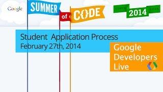 Google Summer of Code Student Applications