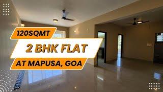 SOLD 2Bhk 120sqmt  Flat for Sale in Mapusa North-Goa. 65L