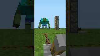 МЕГА ЗОМБИ в МАЙНКРАФТ  #shorts #minecraft