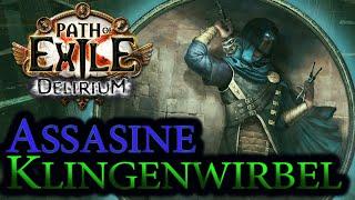 Path of Exile 3.10 Klingenwirbel - Gift - Assassine Blade Vortex - Poison - Assassin