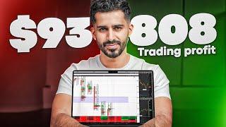 How I Made $93800 Day Trading with This ONE strategy  Full Breakdown