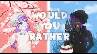 Would you Rather..?  Roblox  ft. MiaThePotatoGirl & my lil sista