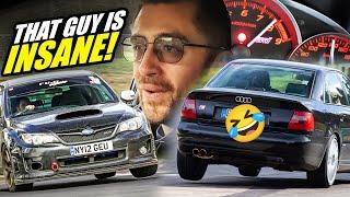 CRAZY Audi DRIVER vs Subaru Impreza STI S206  Nürburgring