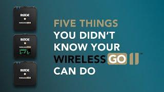 Five Things You Didn’t Know the Wireless GO II Could Do  Sounds Simple